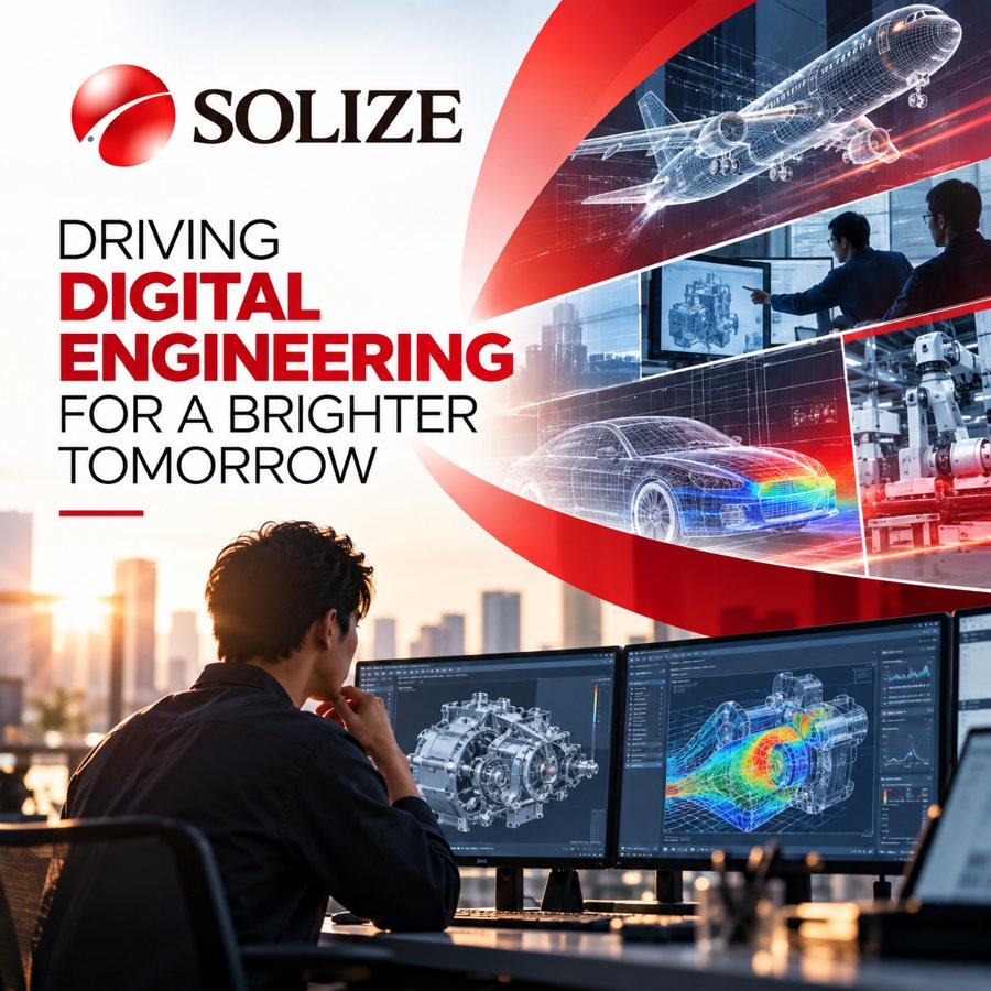 Solize ad: Driving digital engineering for a brighter tomorrow